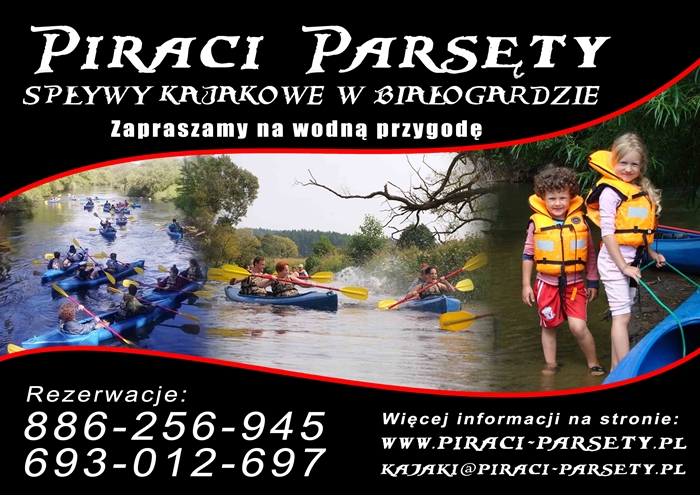ZAPRASZAMY www.piraci-parsety.pl